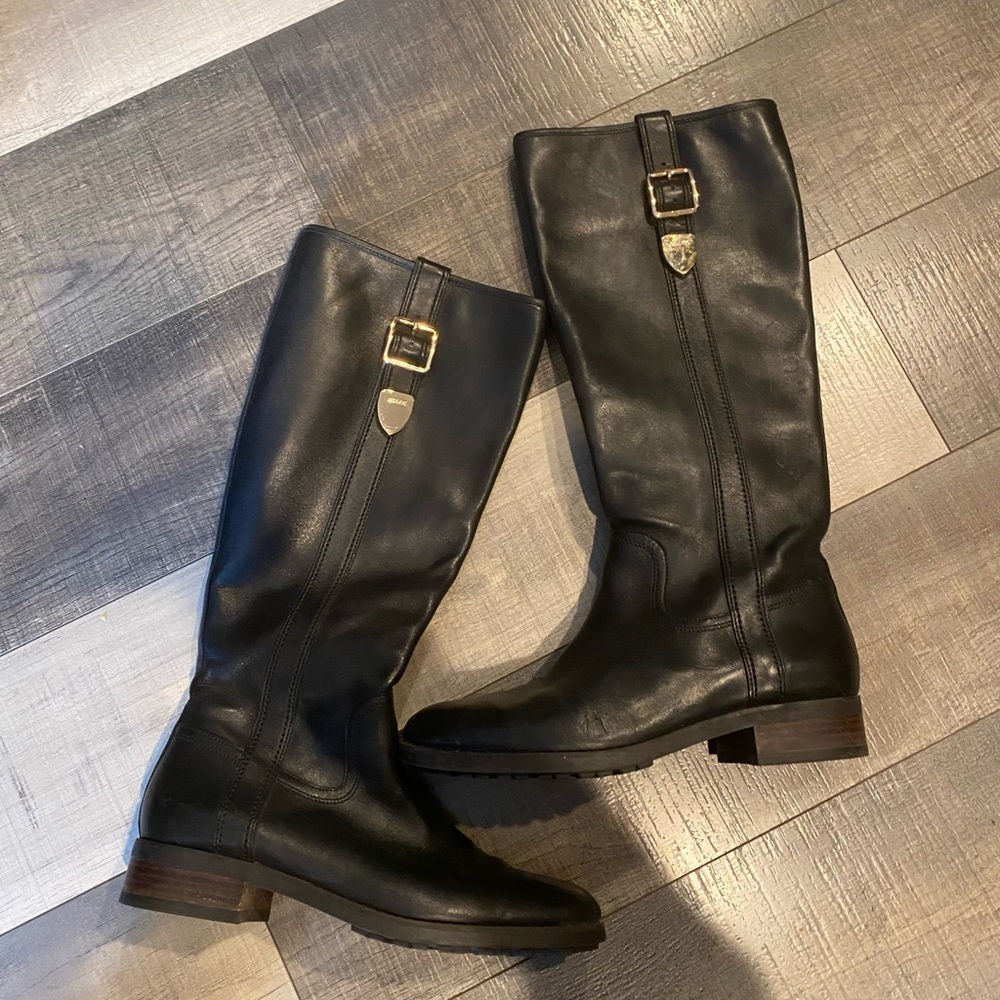 Women’s Coach black boots